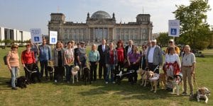 100 Jahre Blindenhund-Uebergabe-Fuehrhundresolution