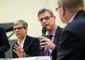 Pressekonferenz zu opti 2017 im GravitiyLab München