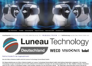 Luneau Technology Deutschland_Weco Visionix_website