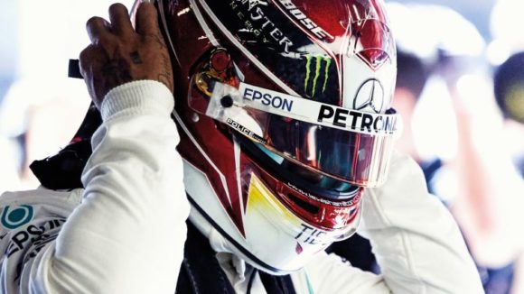Police Eyewear Launch - Sponsering Mercedes F1-Team - hier Lewis Hamilton