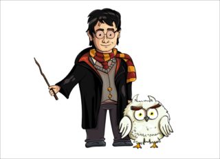 Auktion Harry Potter Brille und Zauberstab