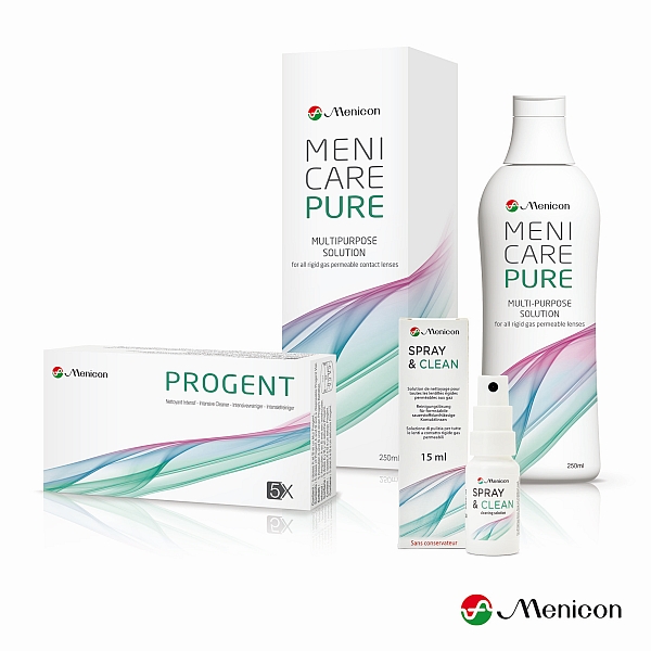 SPRAY&CLEAN von Menicon zur Pflege formstabiler Kontaktlinsen ›