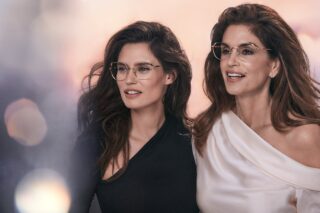 Yalea Eyewear von De Rigo - die Gesichter der Marke sind Bianca Balti und Cindy Crawford