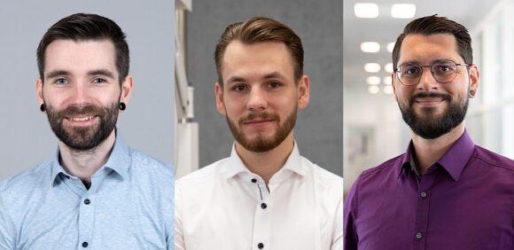 DAO-Außendienst: Martin vom Dahl, Elias Dapschies und Sebastian Schrodt