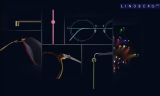 Lindberg Eyewear Website Collage
