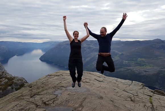Katja und Martin Balke in Norwegen