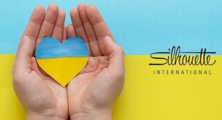 Silhouette Hilfe Ukraine