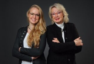 Cathrin Mordelt und Anneke Ramm-Mordelt