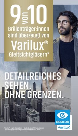 Essilor Varilux Excellence Kampagne 2022 - POS Motiv