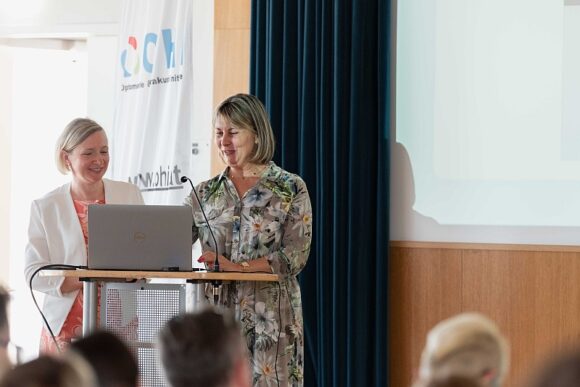 OHI Myopie-Management Kongress 2022 - Stefanie Karatas und Julia Elhariri von SwissLens
