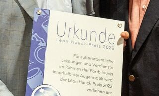 2022 Léon-Hauck-Preis Urkunde