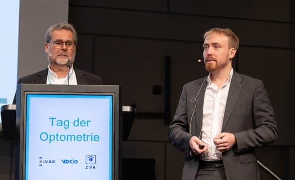 ZVA Tag der Optometrie 2022 IVBS Michael Hornig und Bernard Peuckert
