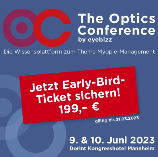Optics Conference EarlyBirdAktion bis 31. März! ›