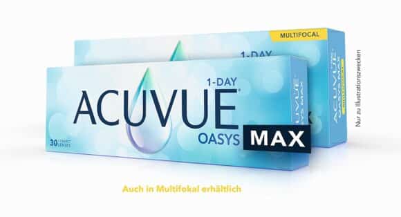 Johnson & Johnson Vision Care: Acuvue Oasys Max - Double Pack