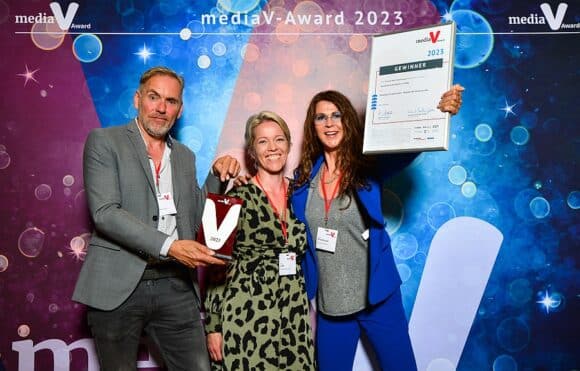 KGS mediaV-Award 2023 Kitz Kommunikation und KGS (c Stefan Wernz)