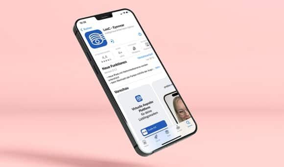 LooC Brillen-Anprobe Fuartis-AppStore
