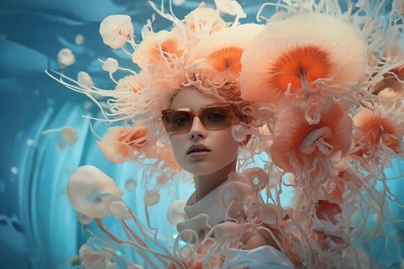 Etnia Brillen Kampagne Underwater Motiv 3