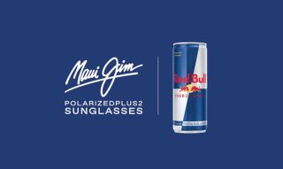 Maui Jim und Red Bull Logos