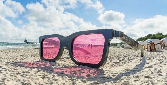 XXL-Brille Strand zingst-de