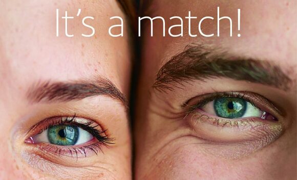 Dating-Kampagne für Kontaktlinsen "It's a match" mit Zufriedenheits-Garantie c CooperVision