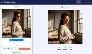 TPI Software Design Gallery AI Virtual Try-on Part 1 Screenshot
