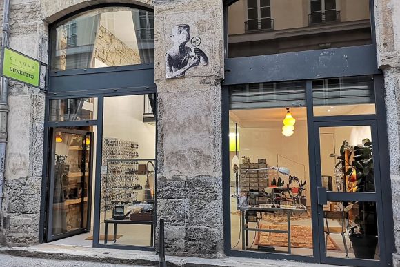 Dingue de Lunettes Lyon Vintage Brille c Dan Alcabes