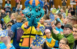 Down-Sportlerfestival 2025 Eröffnung Oculus