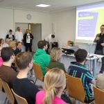 Optonia Diez Karriere-Tag 2025 Begruessung