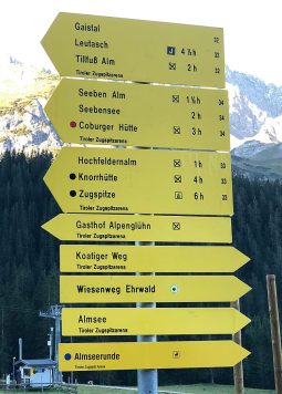 Zugspitze Aufstieg Hornberger Touchpoint