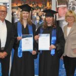 Karl Amon Preis 2025: Amon, Lanz, Bieche und Nagl (c Sabrina Larib Ghori HS Aalen)