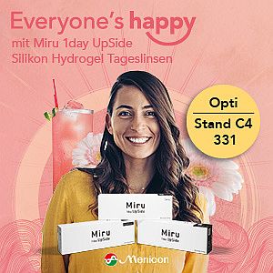 Miru 1day UpSide von Menicon Smart Touch