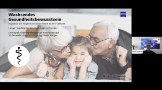 Zeiss Vision Care Eyecare Network Augenscreening partnerauge Screenshot