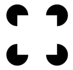 Kanizsa Quadrat Illusionen