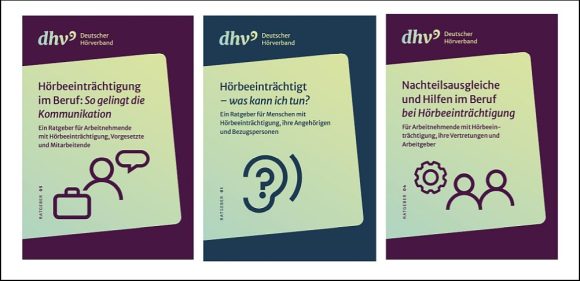 DHV: neue Ratgeber Schwerhörigkeit