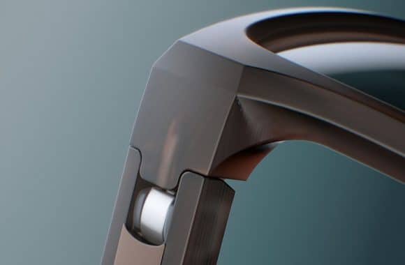 Neubau Promo T210_hingeDetail_brownMatte c Silhouette