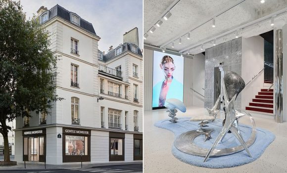Gentle Monster Paris Fassade Skulptur