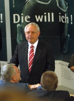 Rupp + Hubrach Günther Hubrach beim Wissenschafts-Preis