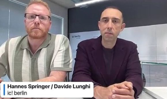 ic berlin Hannes Springer Davide Lunghi eyebizz-Webinar Edelstahl