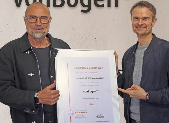 Gesamtsieger vonBogen markt intern Leistungsspiegel Brillenfassungen 2026