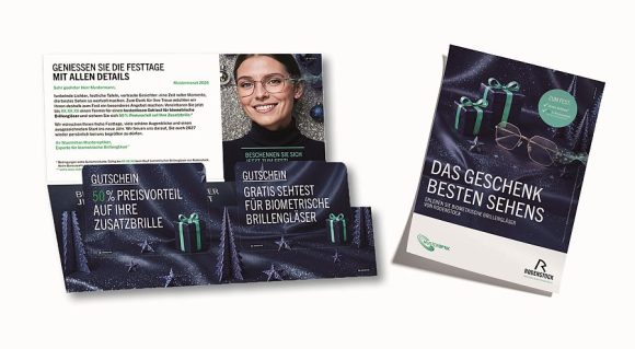 Rodenstock Special Weihnachten Kommunikation Materialien